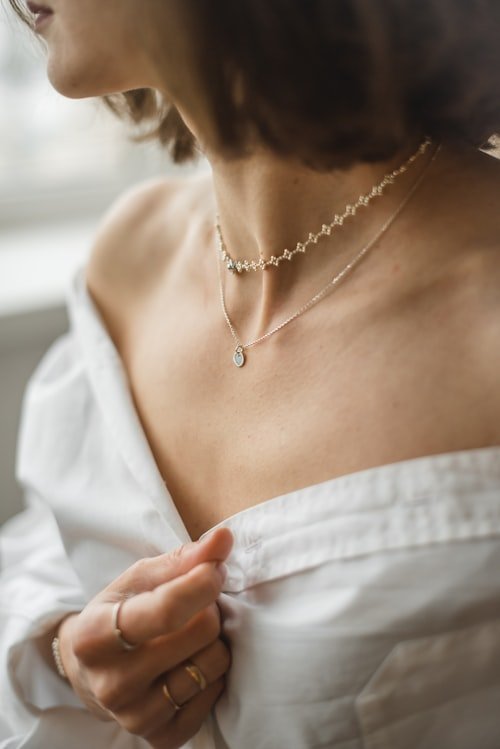 Gold necklace